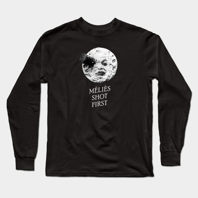 Melies Shot First Long Sleeve T-Shirt by TheDigitalBits